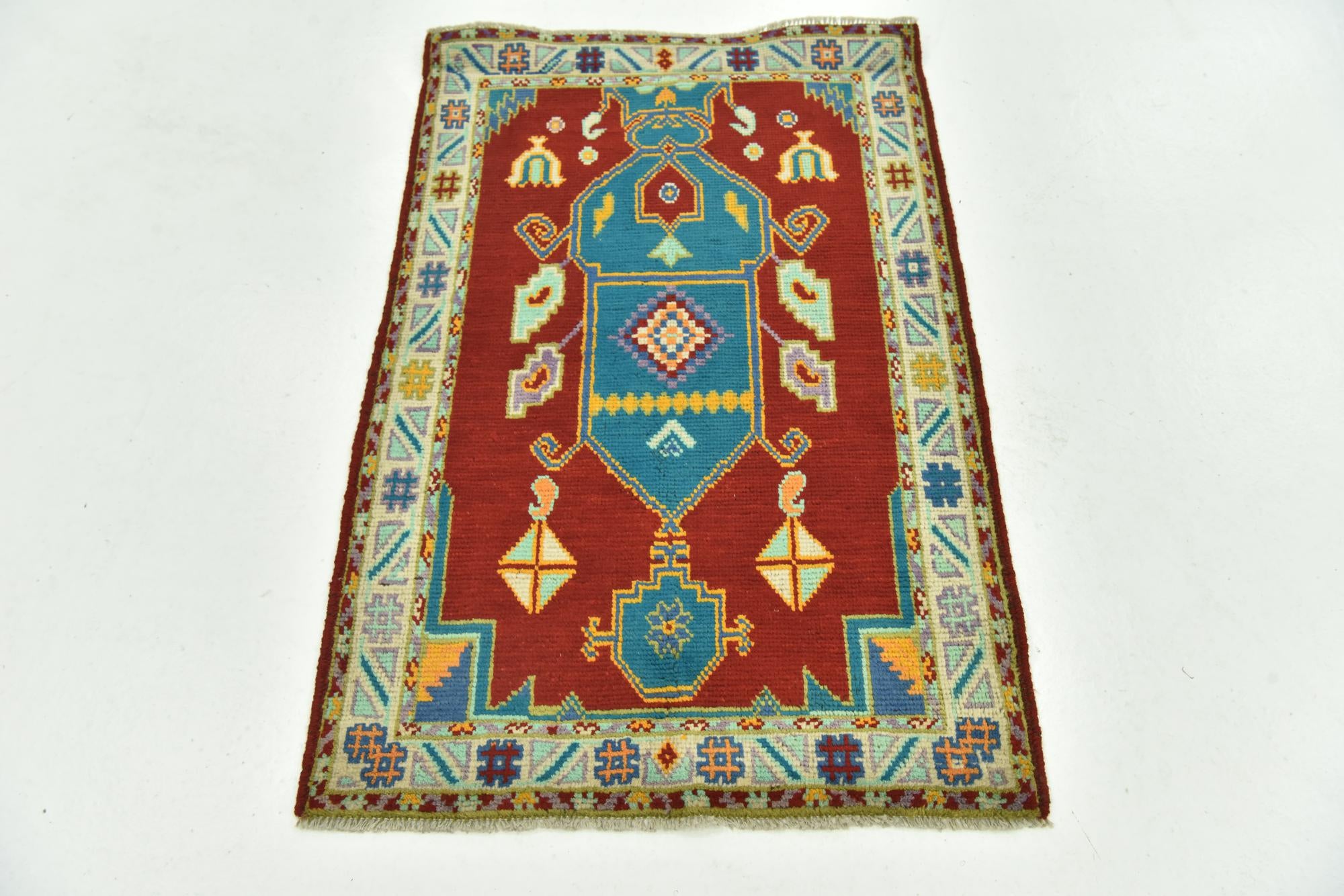 2' 9 x 4' 4 Hand Knotted Balouch Rug