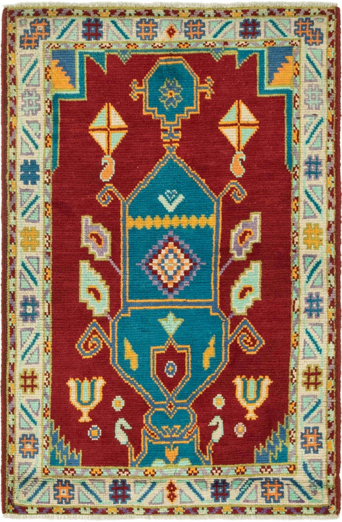 2' 9 x 4' 4 Hand Knotted Balouch Rug