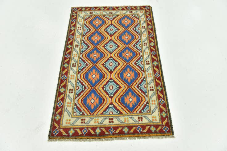 Detail image of 2' 6 x 4' 3 Hand Knotted Balouch Rug