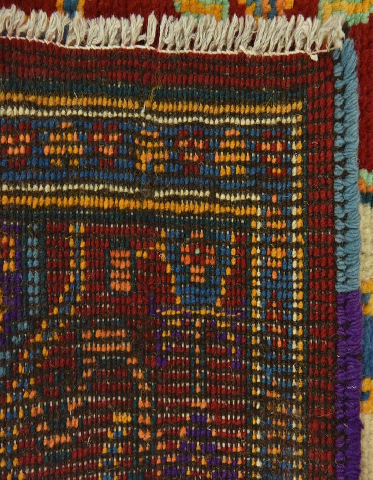 Detail image of 2' 7 x 4' 3  Hand Knotted Balouch Rug