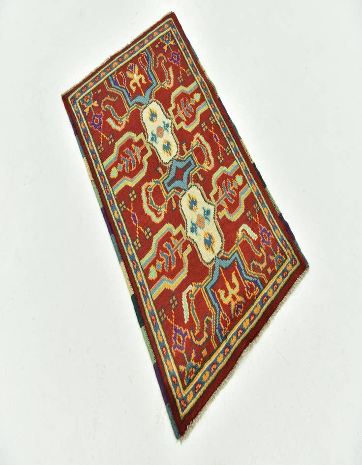 Detail image of 2' 7 x 4' 3  Hand Knotted Balouch Rug