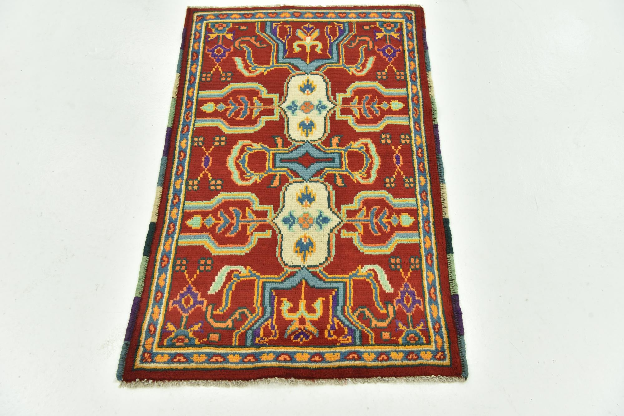 2' 7 x 4' 3 Hand Knotted Balouch Rug