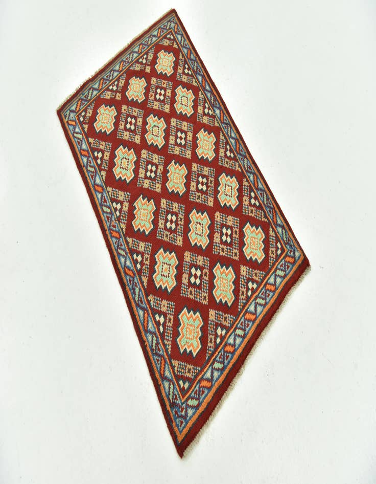 Detail image of 2' 7 x 3' 10  Hand Knotted Balouch Rug