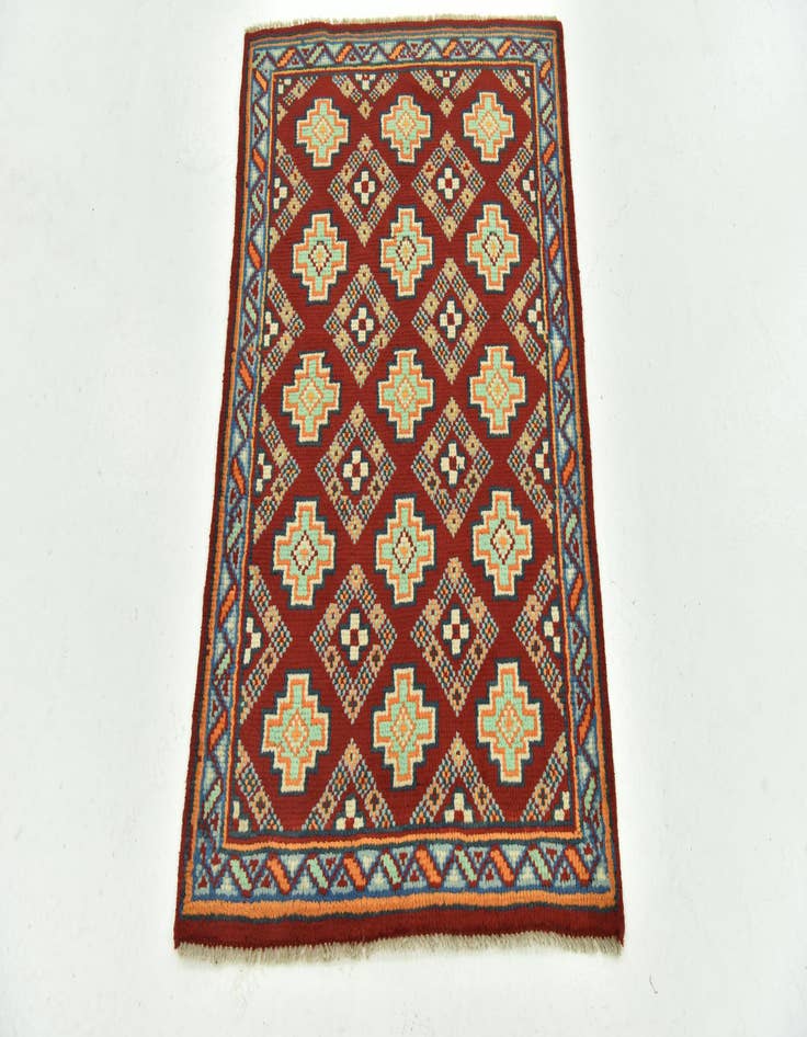 Detail image of 2' 7 x 3' 10  Hand Knotted Balouch Rug