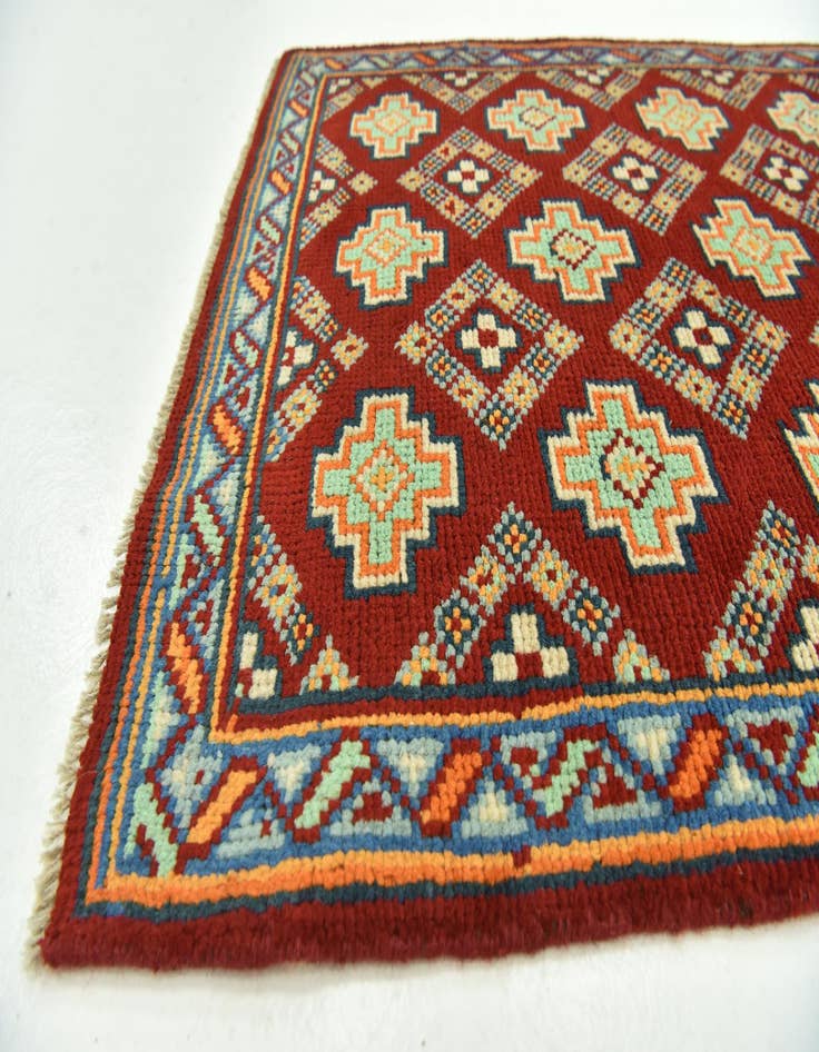 Detail image of 2' 7 x 3' 10  Hand Knotted Balouch Rug