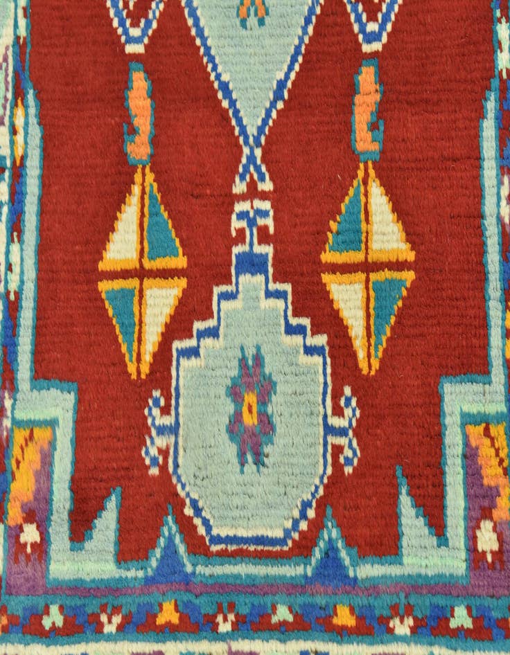 Detail image of 2' 7 x 4' 4 Hand Knotted Balouch Rug