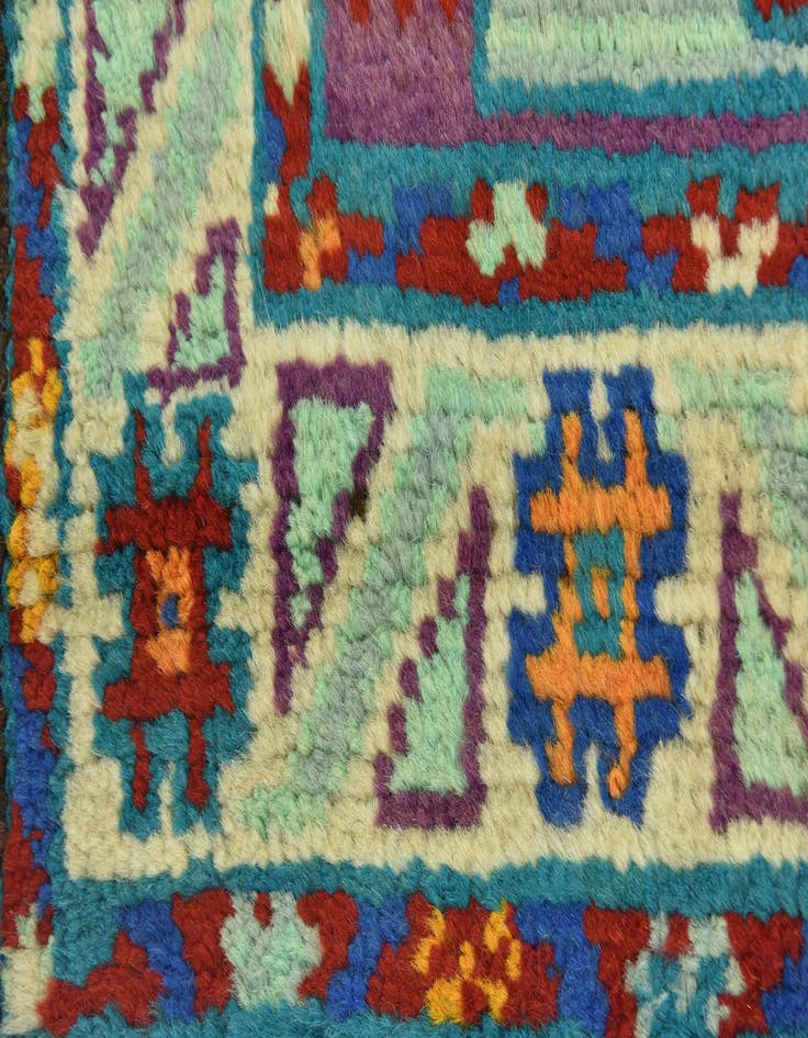 Detail image of 2' 7 x 4' 4 Hand Knotted Balouch Rug