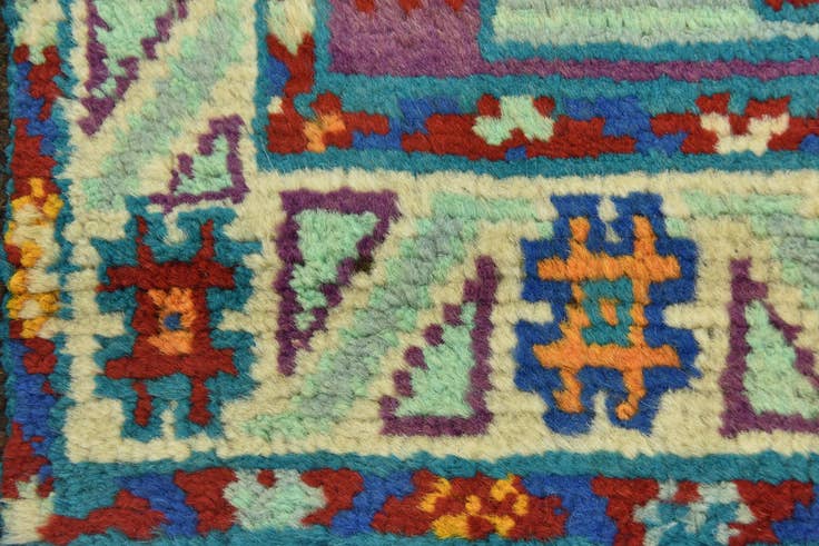 Detail image of 2' 7 x 4' 4 Hand Knotted Balouch Rug