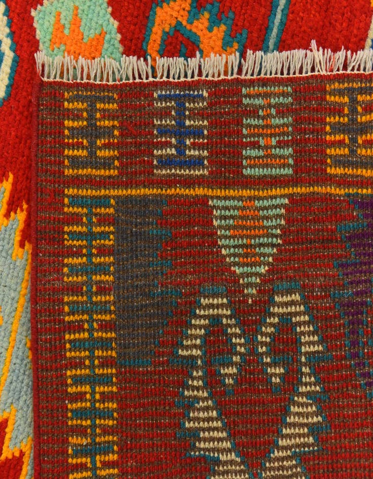 Detail image of 2' 8 x 4'  Hand Knotted Balouch Rug