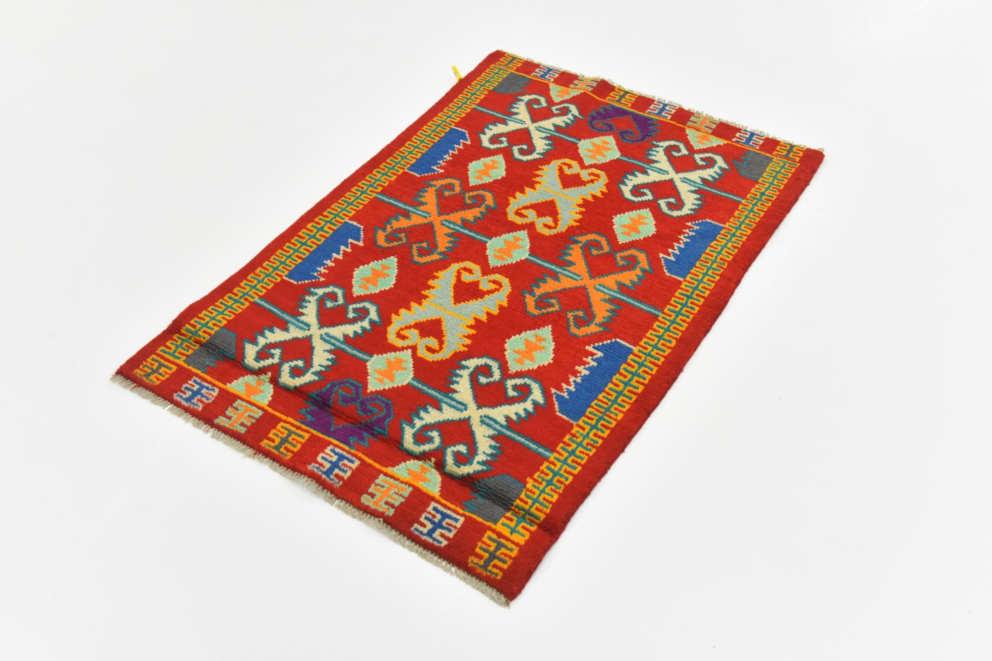 2' 8 x 4' Hand Knotted Balouch Rug