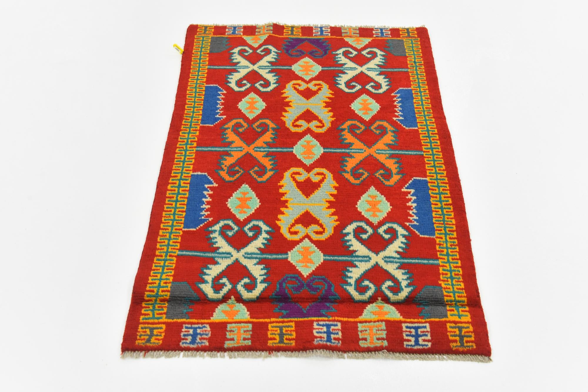 2' 8 x 4' Hand Knotted Balouch Rug