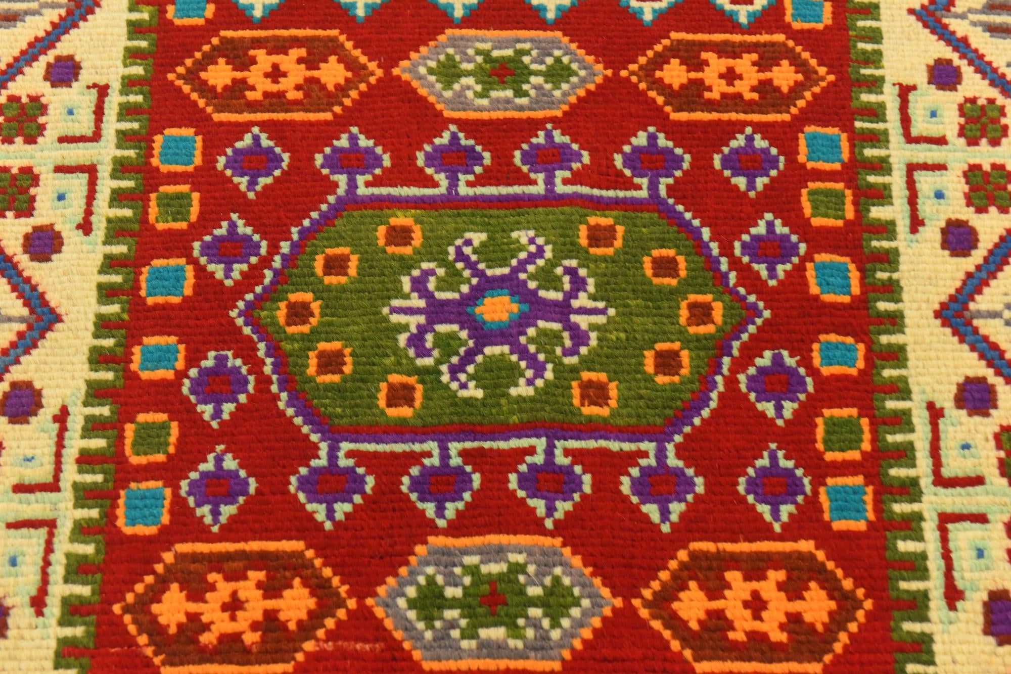 2' 6 x 4' 1 Hand Knotted Balouch Rug