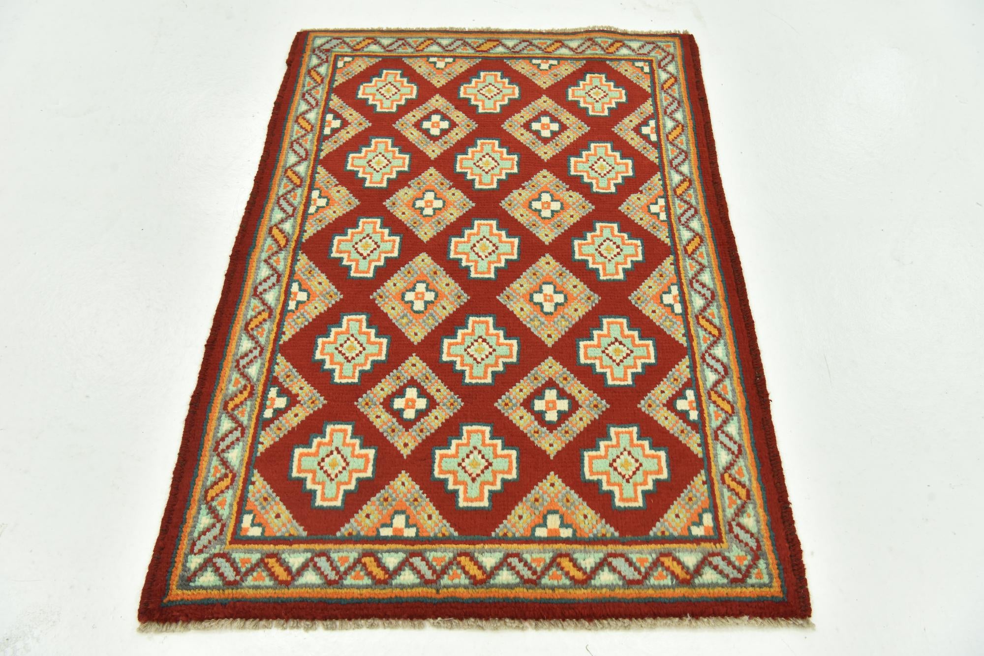 2' 7 x 3' 10 Hand Knotted Balouch Rug