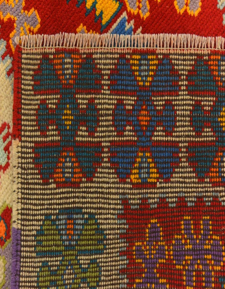 Detail image of 2' 8 x 4'  Hand Knotted Balouch Rug