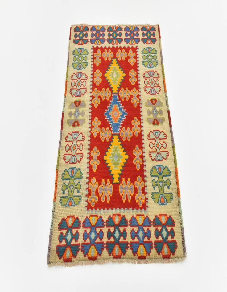 Detail image of 2' 8 x 4'  Hand Knotted Balouch Rug