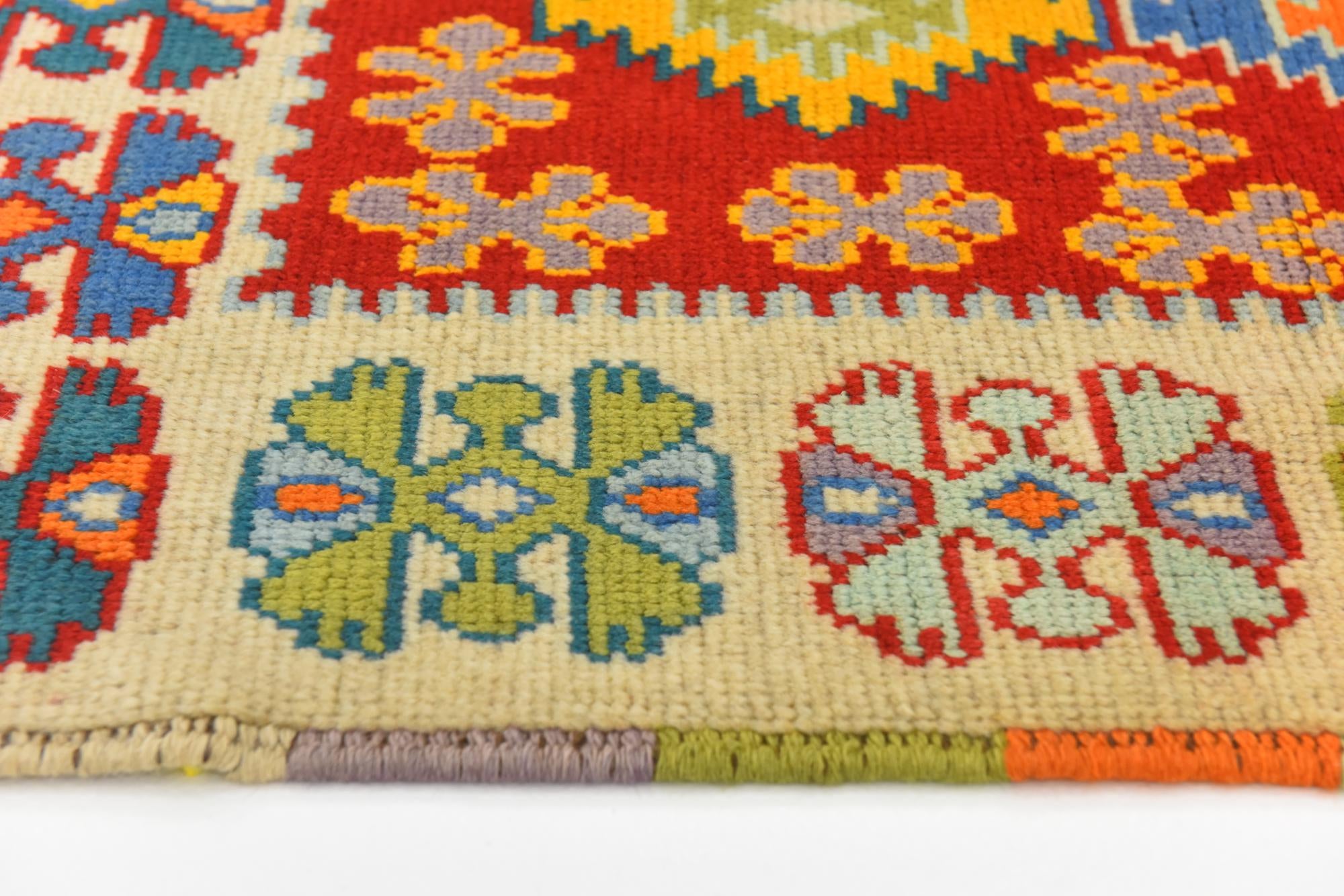 2' 8 x 4' Hand Knotted Balouch Rug