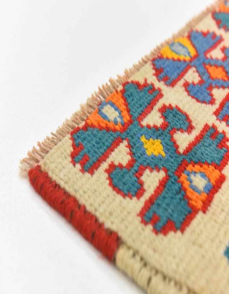 Detail image of 2' 8 x 4'  Hand Knotted Balouch Rug