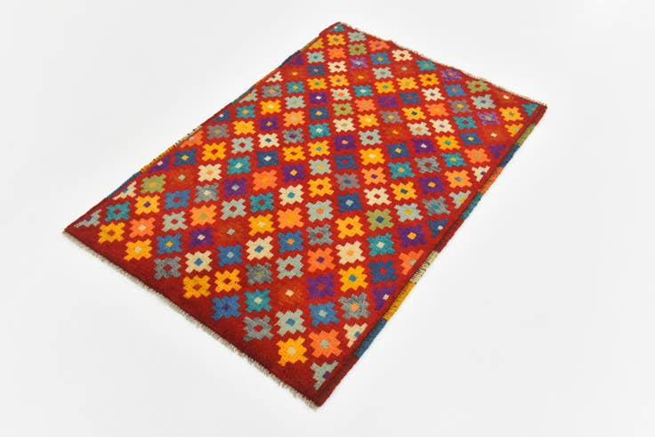 Detail image of 2' 8 x 4' Hand Knotted Balouch Rug