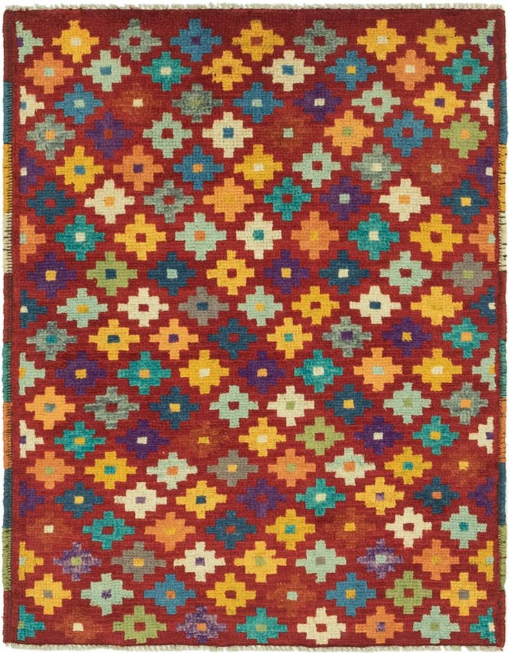 Detail image of 2' 8 x 4' Hand Knotted Balouch Rug