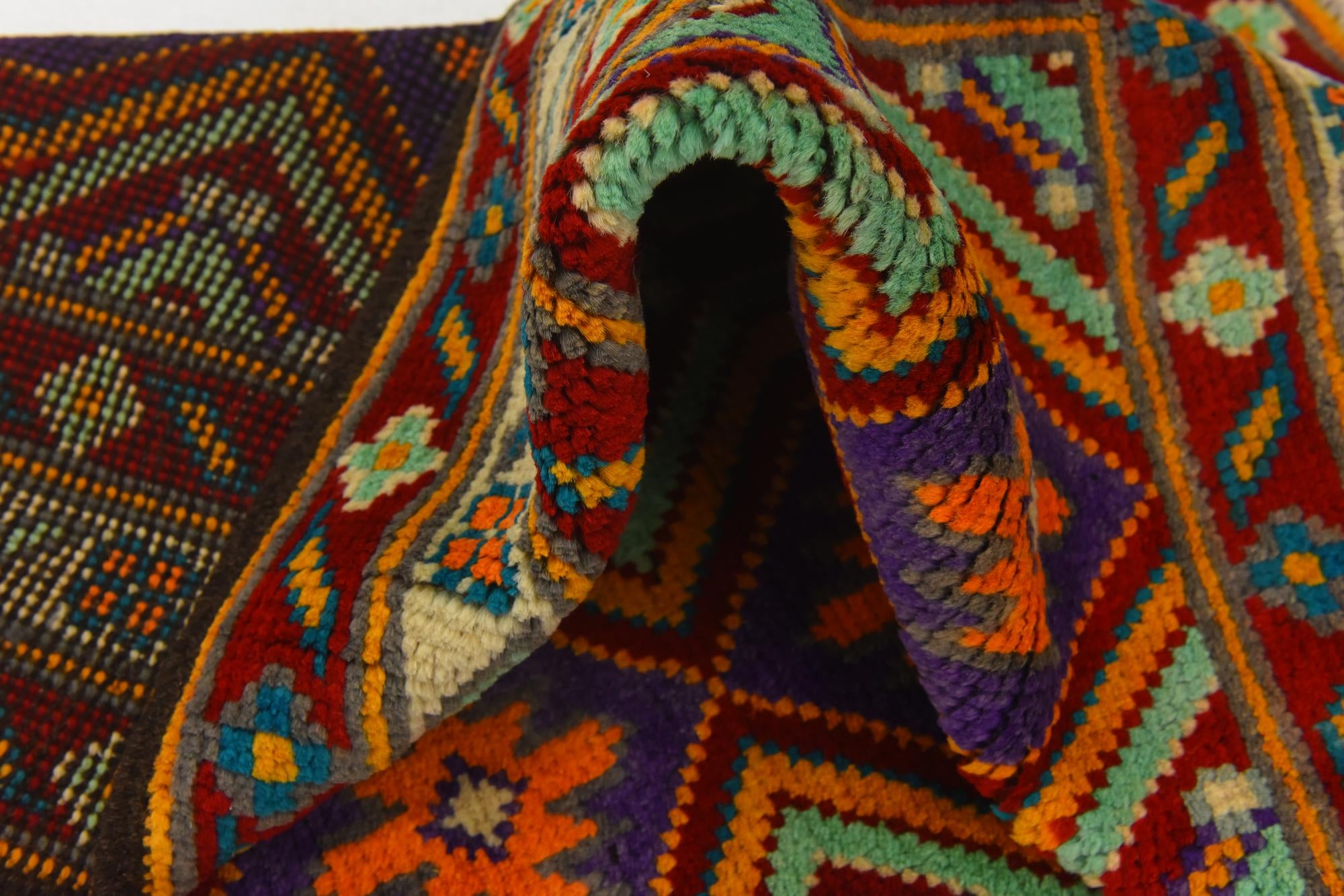 3' 4 x 5' 1 Hand Knotted Balouch Wool Rug