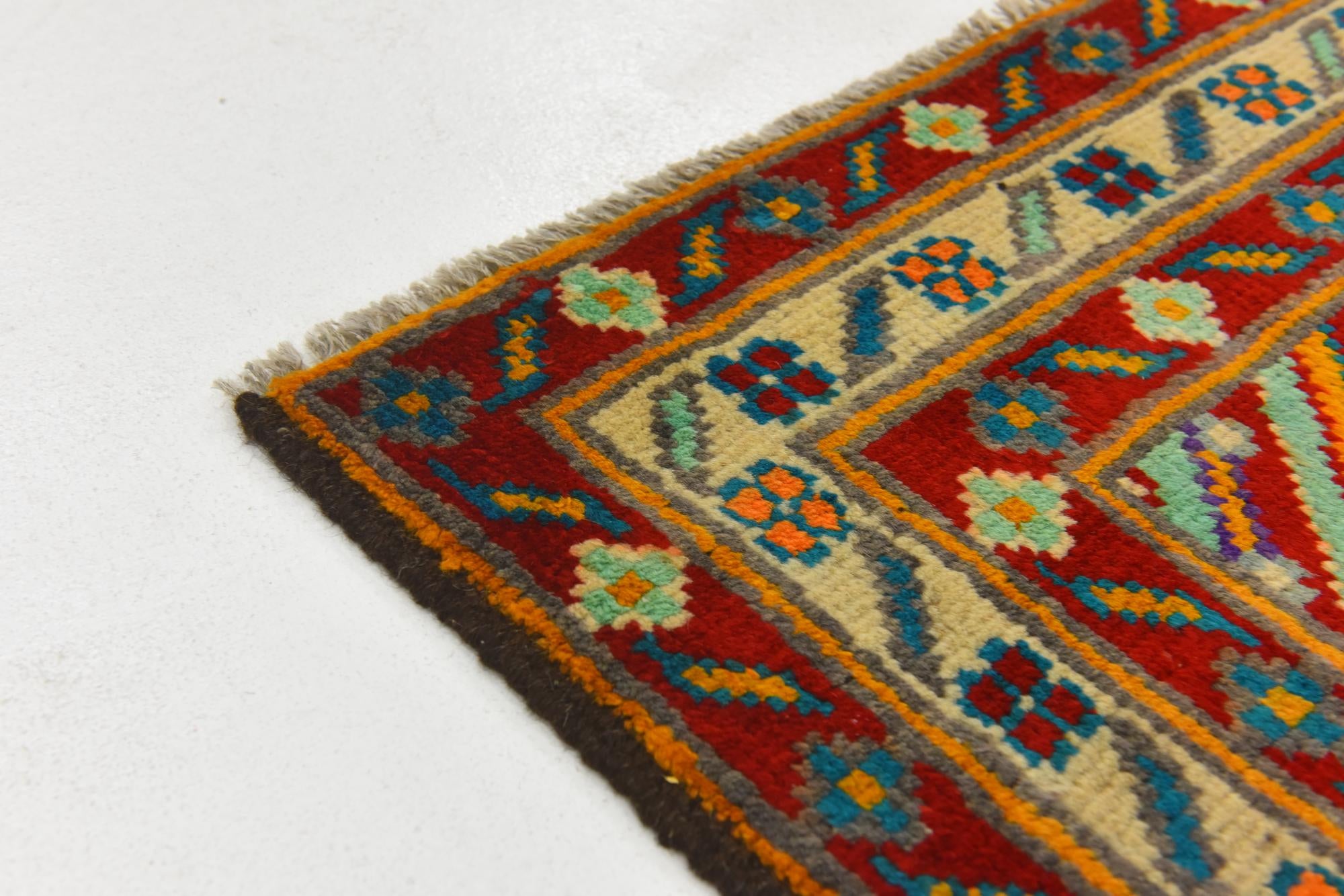 3' 4 x 5' 1 Hand Knotted Balouch Wool Rug