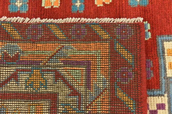 5' 8 x 8' Hand Knotted Balouch Rug