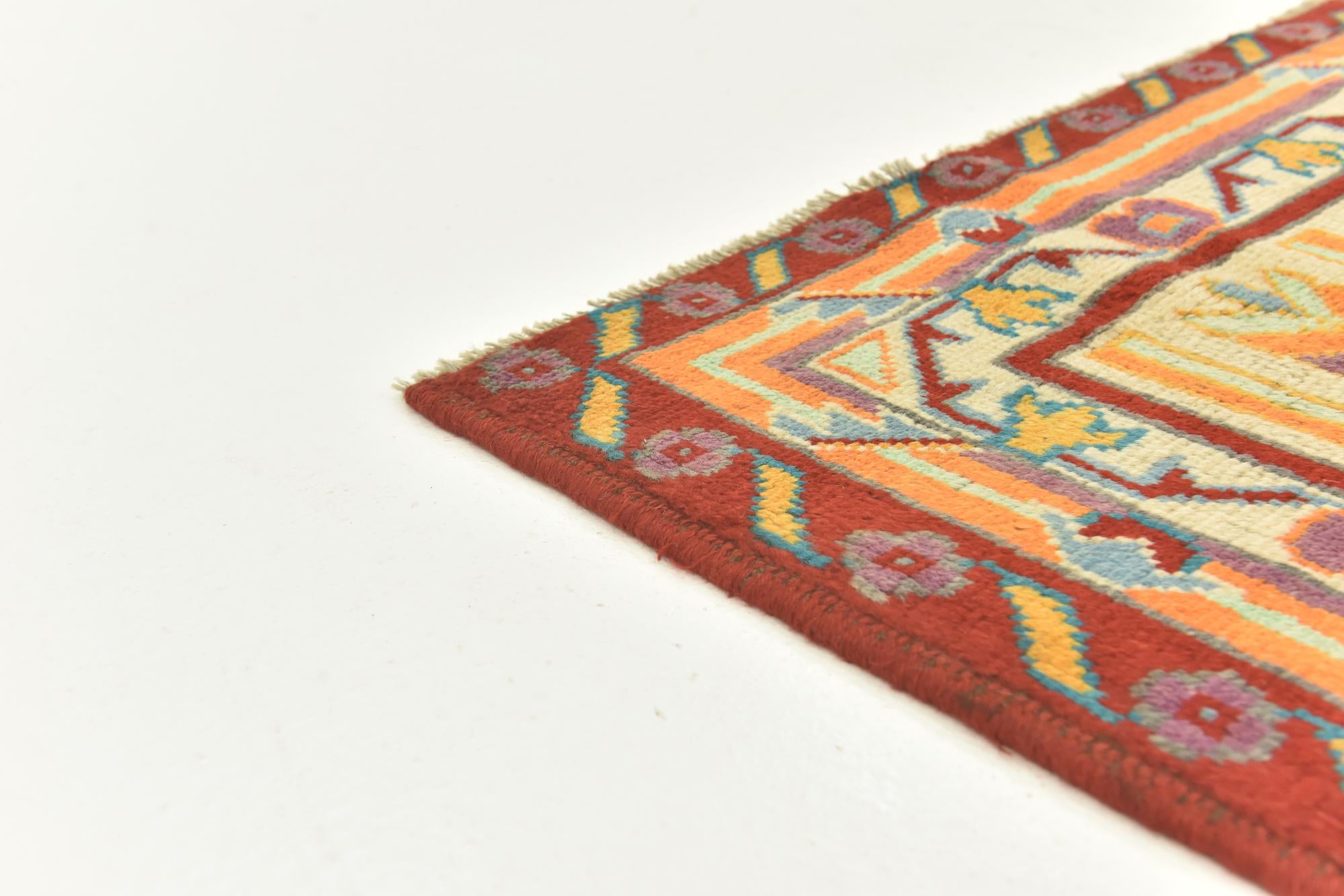 5' 8 x 8' Hand Knotted Balouch Rug