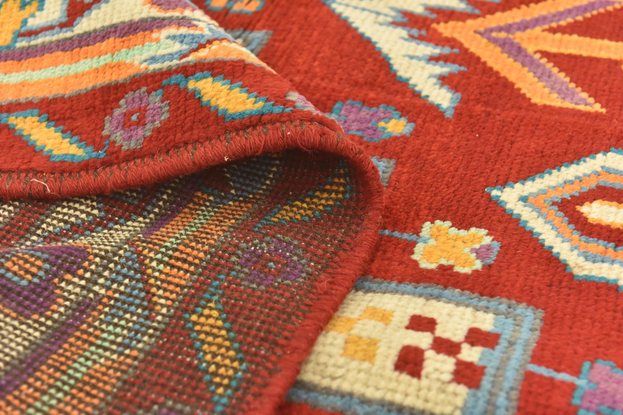 5' 8 x 8' Hand Knotted Balouch Rug