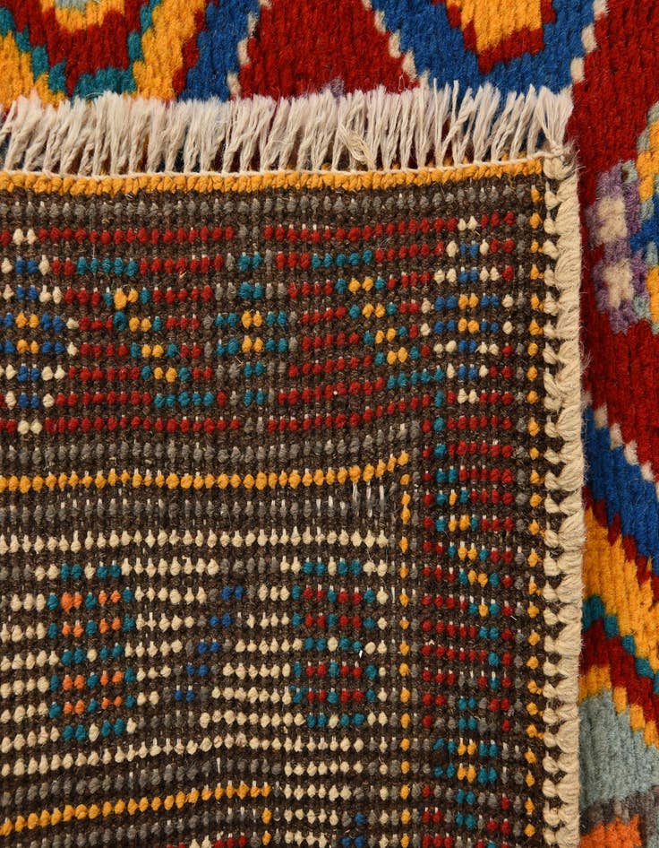 Detail image of 3' 4 x 5'  Hand Knotted Balouch Rug