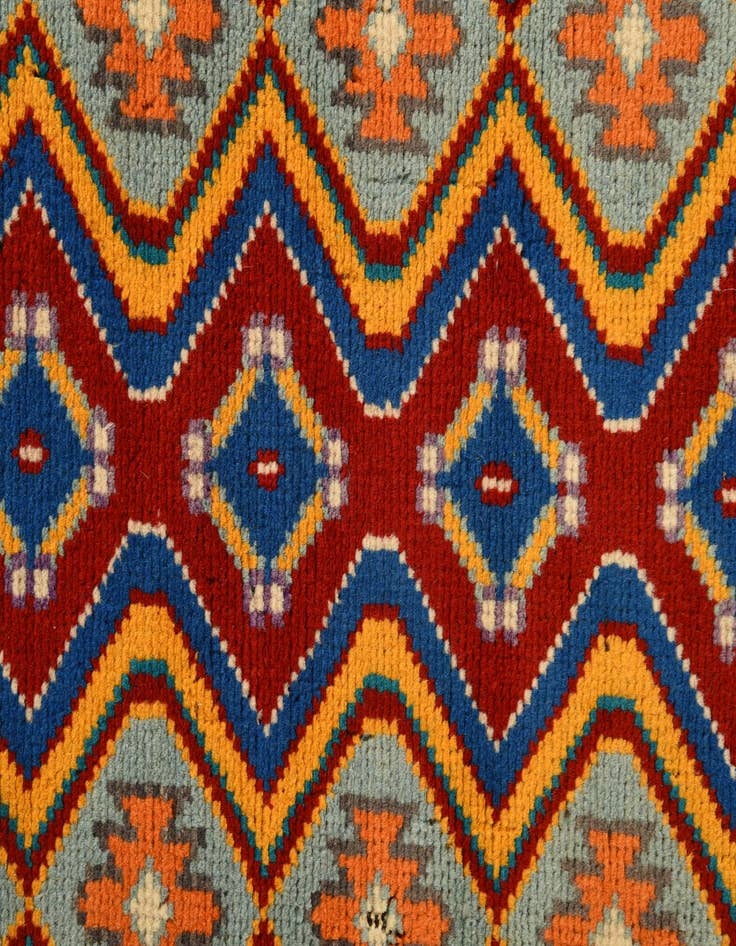 Detail image of 3' 4 x 5'  Hand Knotted Balouch Rug
