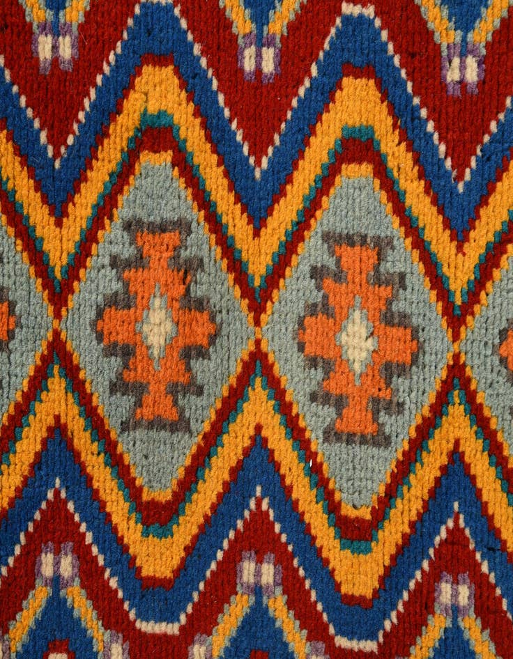 Detail image of 3' 4 x 5'  Hand Knotted Balouch Rug