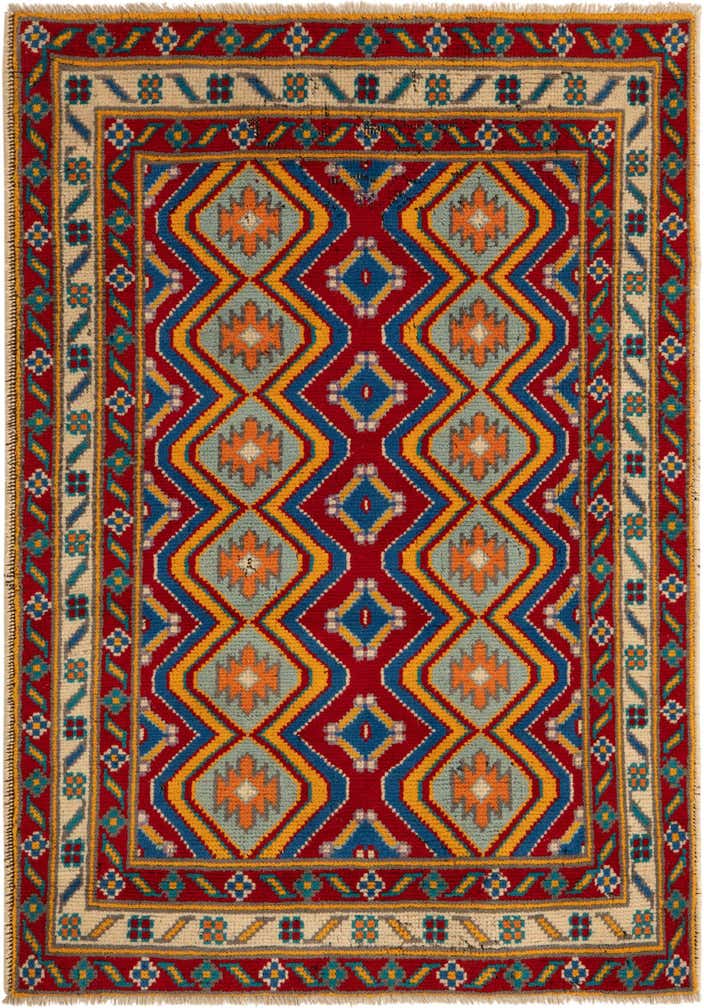 3' 4 x 5' Hand Knotted Balouch Rug