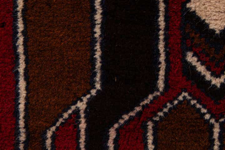 2' 9 x 4' 8 Hand Knotted Balouch Persian Wool Rug