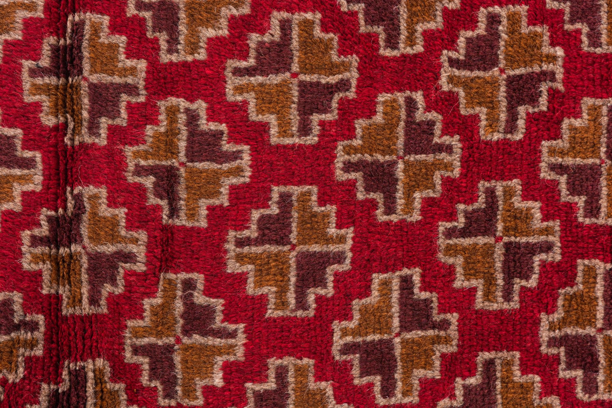 3' x 4' 9 Hand Knotted Balouch Persian Wool Rug