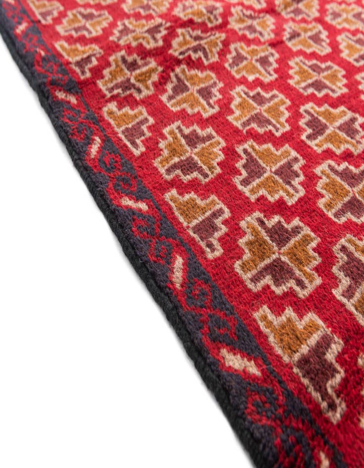 Detail image of 3' x 4' 9  Hand Knotted Balouch Persian Wool Rug