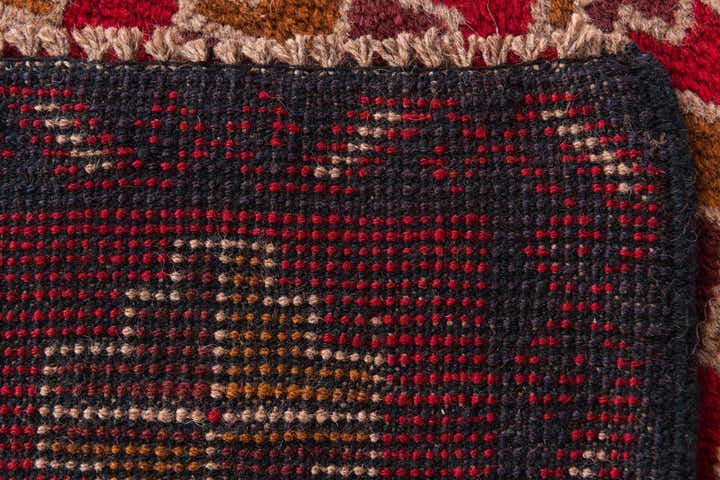 3' x 4' 9 Hand Knotted Balouch Persian Wool Rug