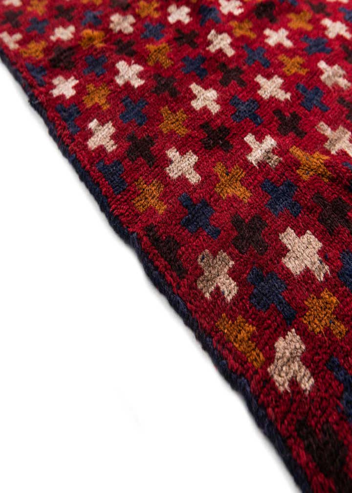 2' 10 x 4' 6 Hand Knotted Balouch Persian Wool Rug