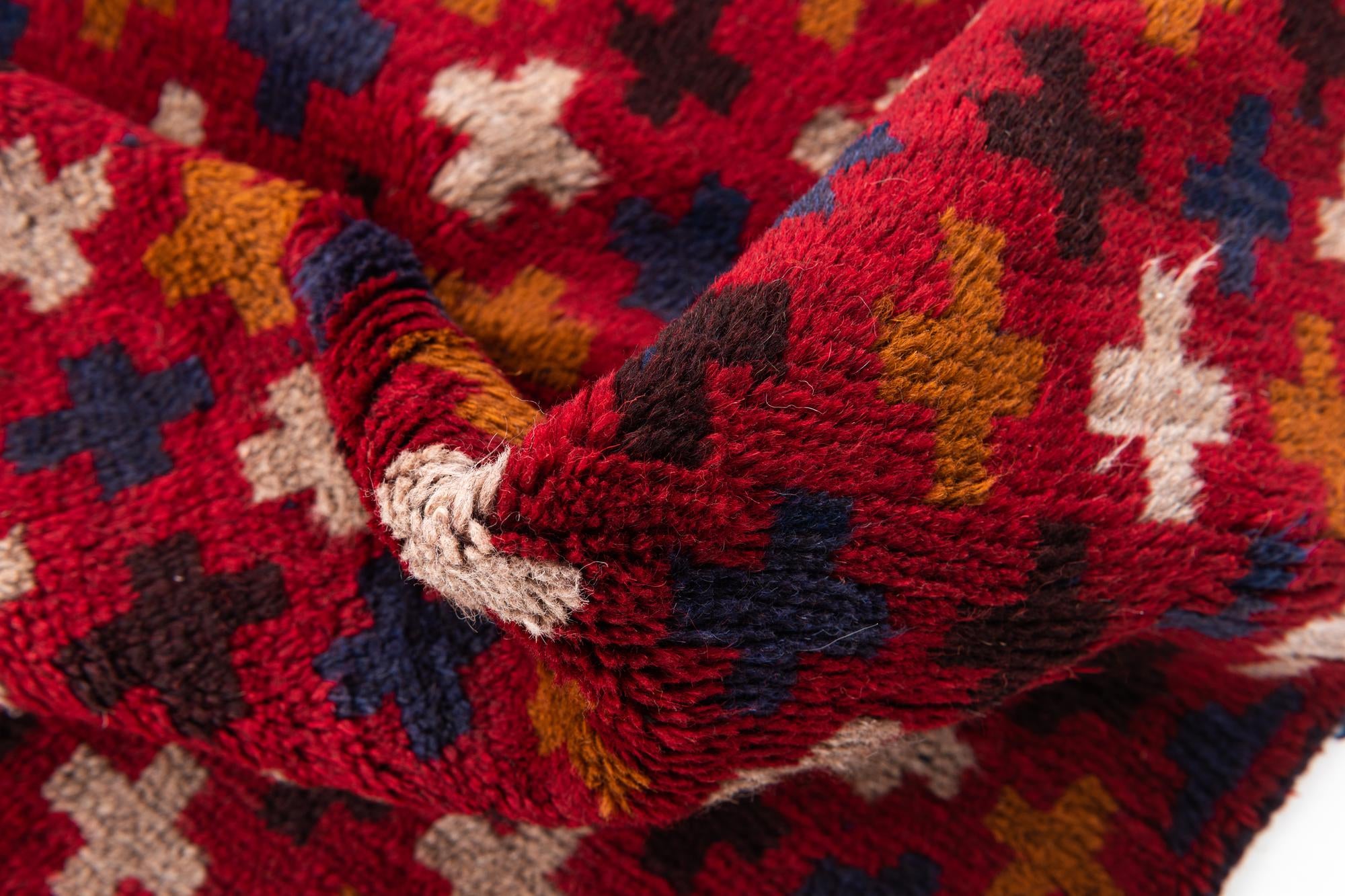 2' 10 x 4' 6 Hand Knotted Balouch Persian Wool Rug
