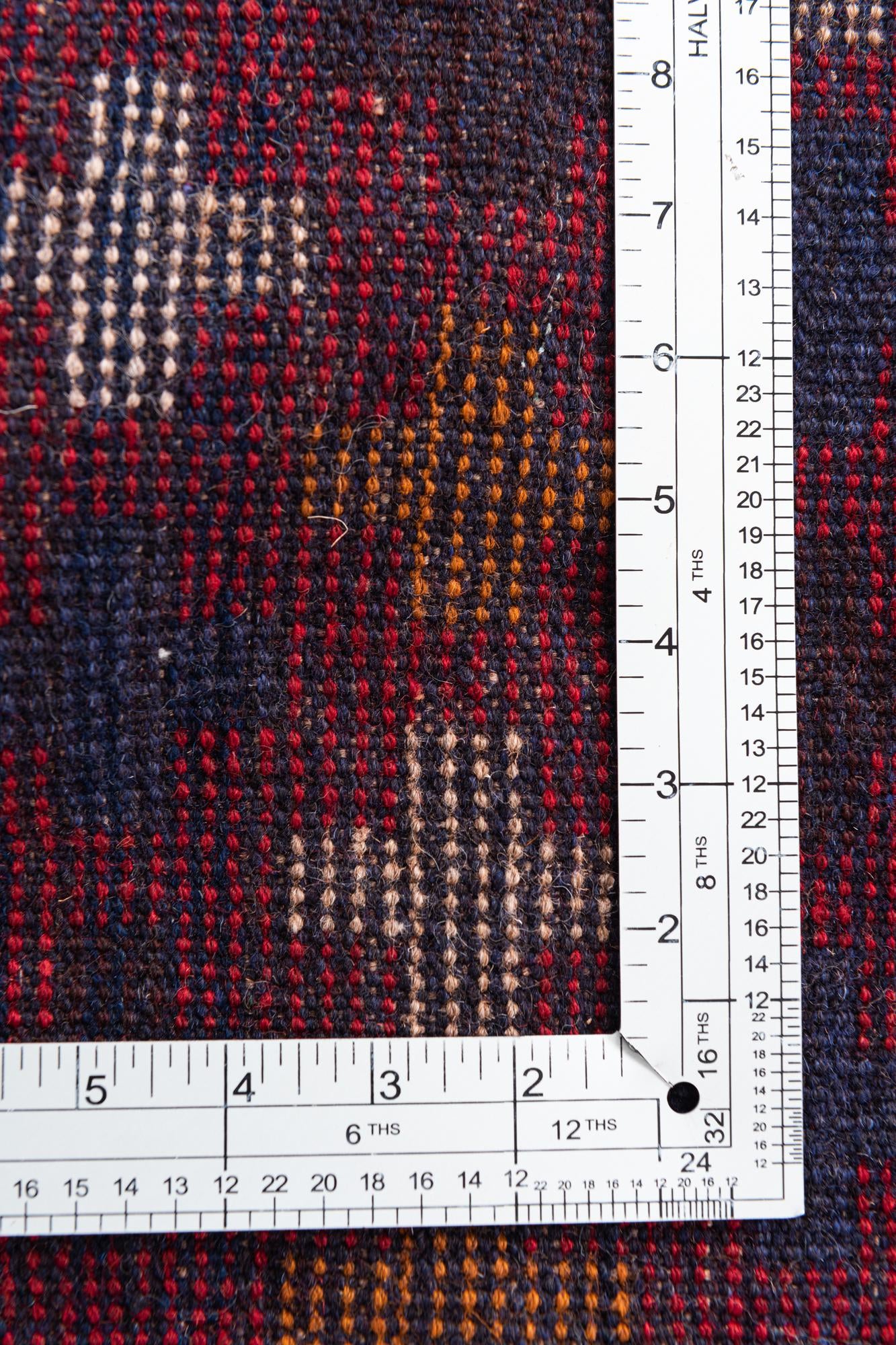 2' 10 x 4' 6 Hand Knotted Balouch Persian Wool Rug