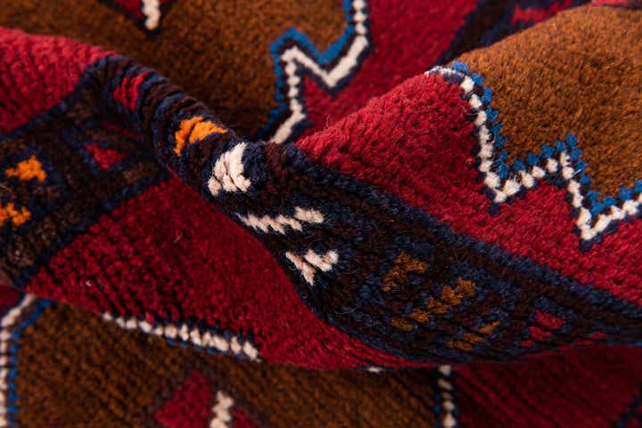 2' 10 x 4' 5 Hand Knotted Balouch Persian Wool Rug