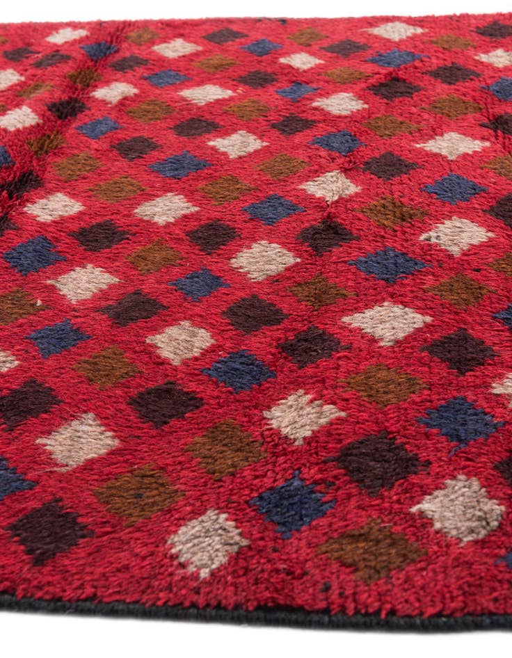 Detail image of 2' 10 x 4' 6  Hand Knotted Balouch Persian Wool Rug