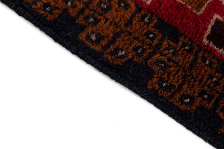 2' 10 x 4' 9 Hand Knotted Balouch Wool Rug
