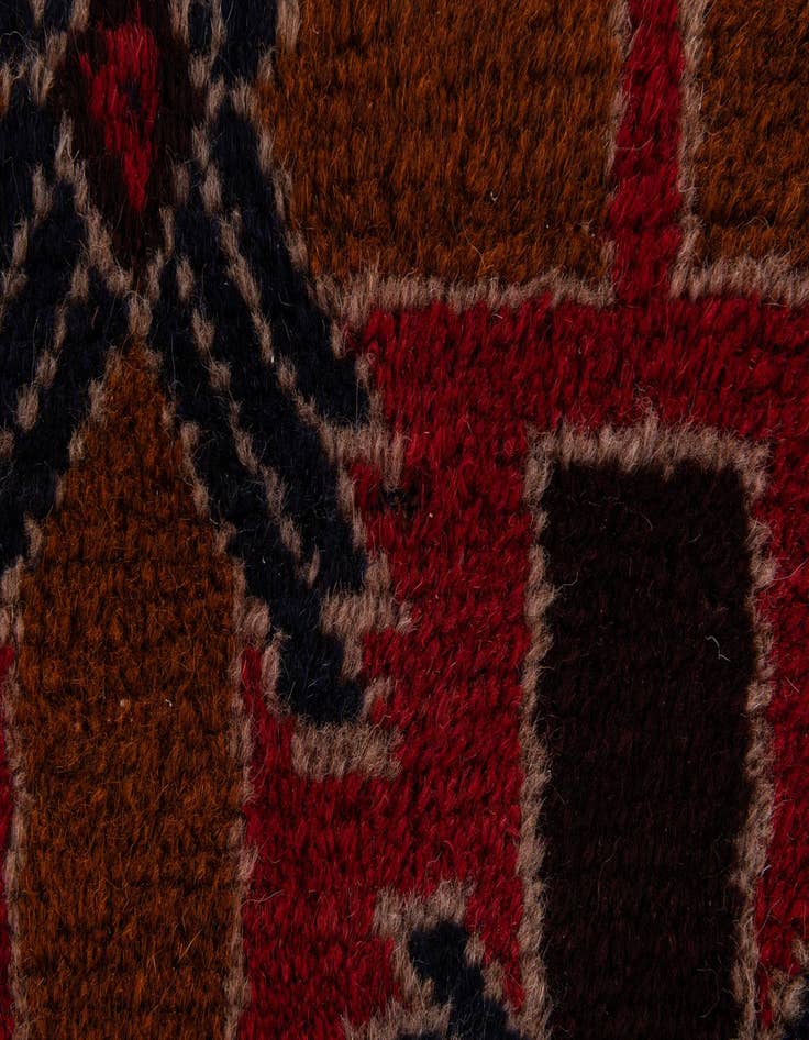 Detail image of 2' 10 x 4' 9  Hand Knotted Balouch Wool Rug