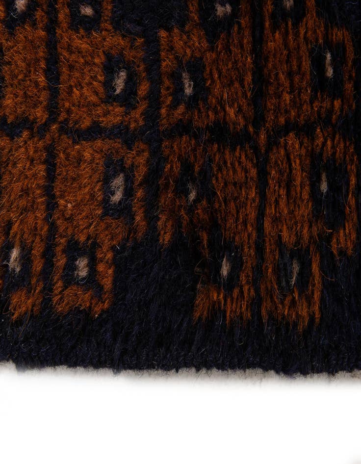 Detail image of 2' 10 x 4' 9  Hand Knotted Balouch Wool Rug