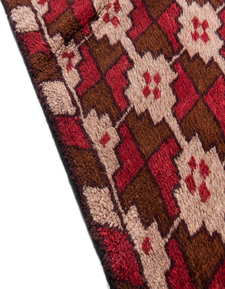 Detail image of 2' 9 x 4' 8 Hand Knotted Balouch Persian Wool Rug