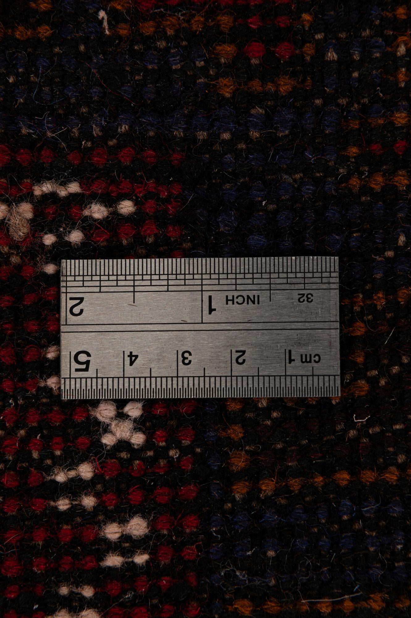 2' 9 x 4' 9 Hand Knotted Balouch Persian Wool Rug
