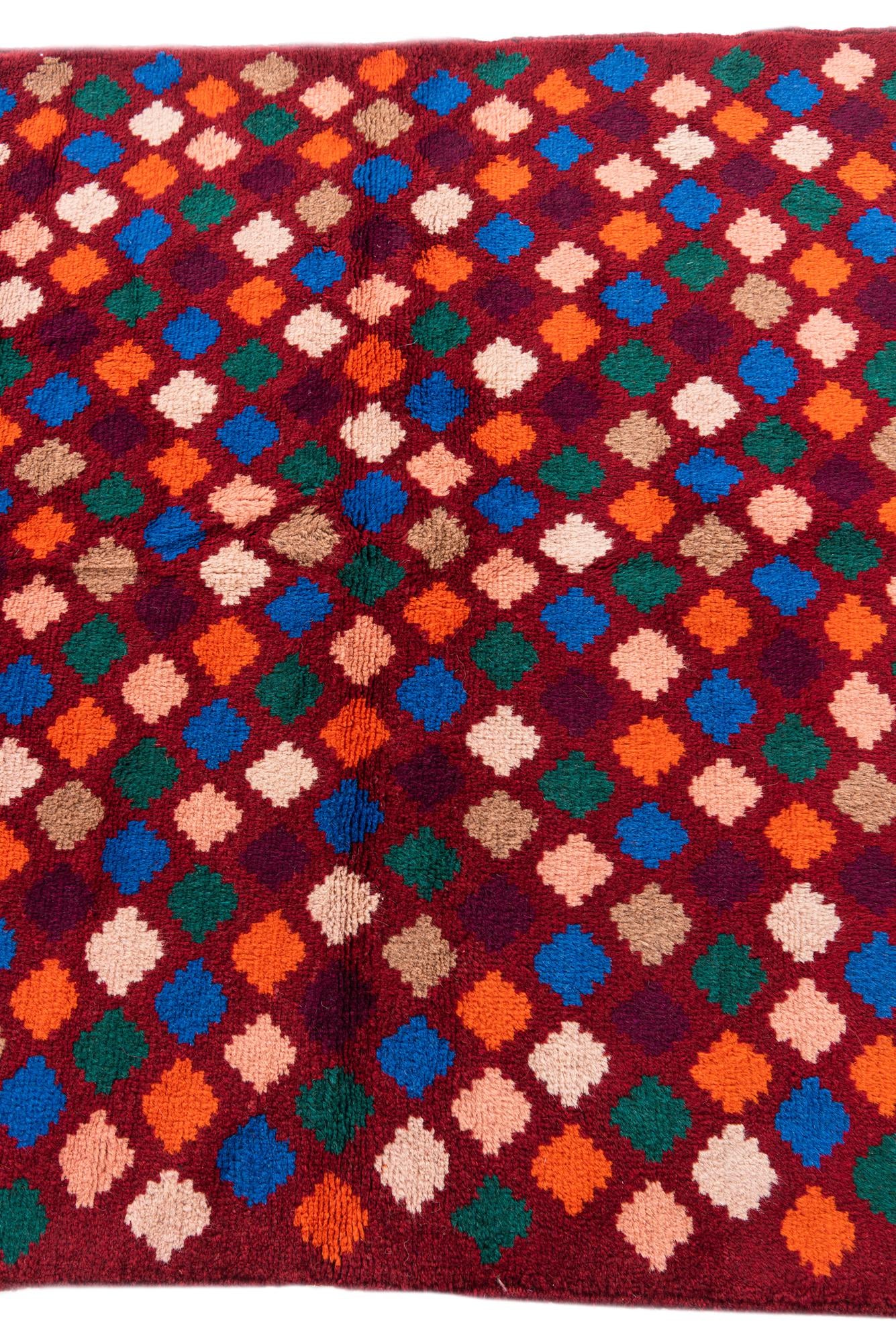 3' 10 x 6' Hand Knotted Balouch Wool Rug