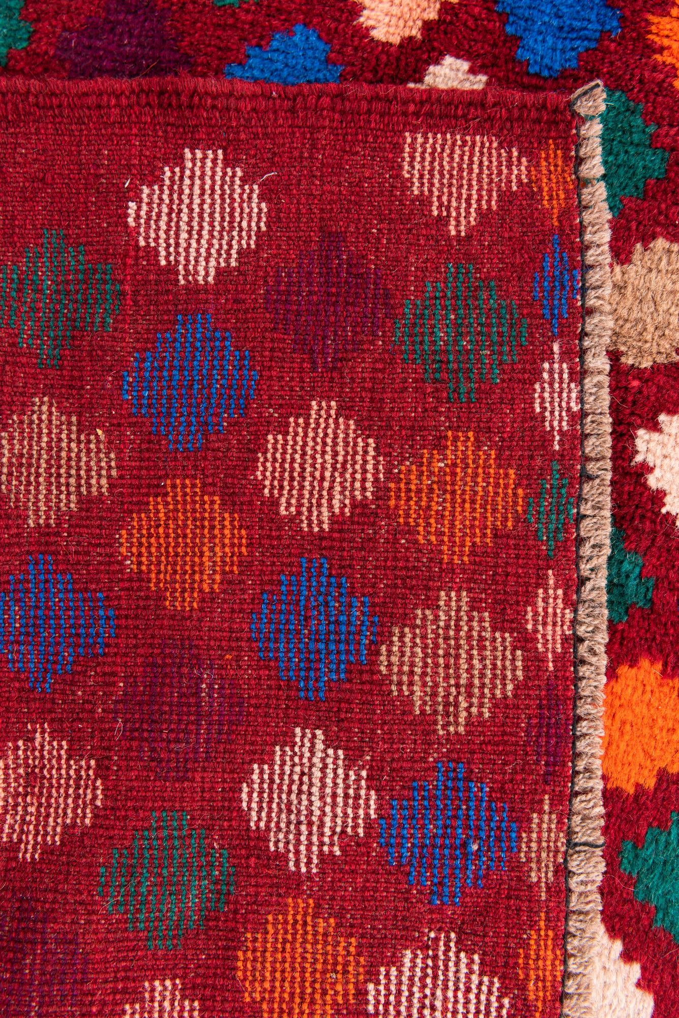 3' 10 x 6' Hand Knotted Balouch Wool Rug