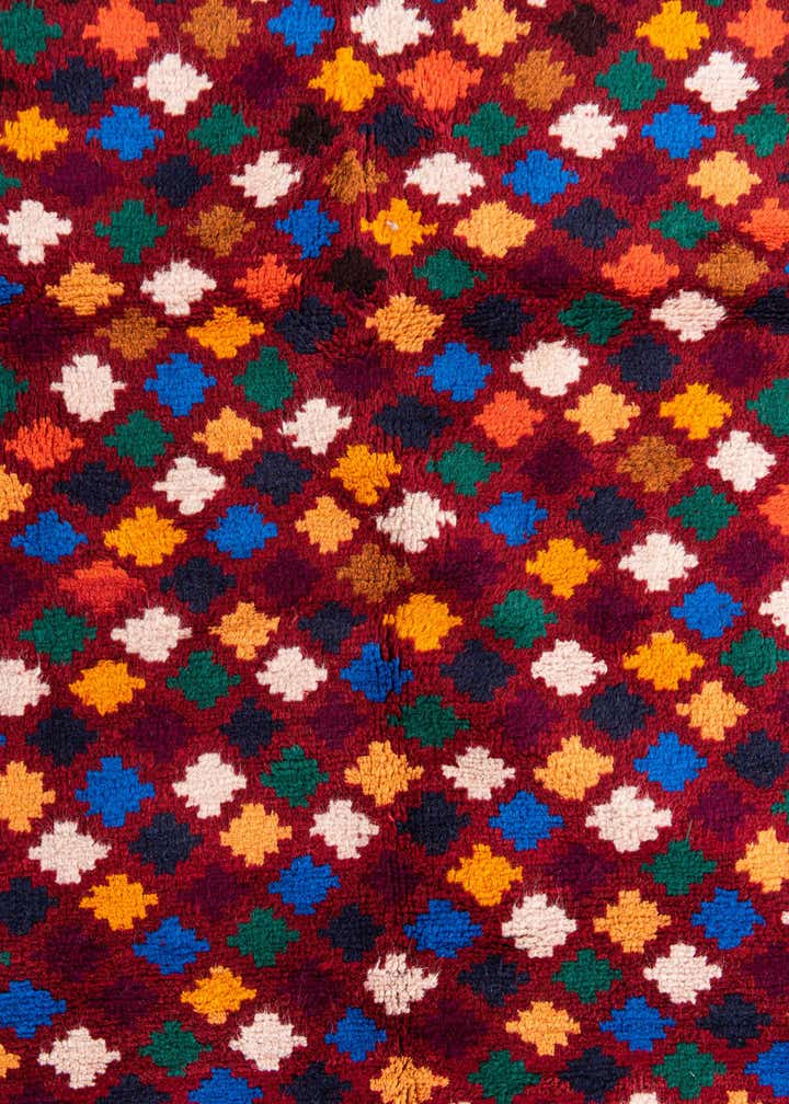 4' x 6' 1 Hand Knotted Balouch Wool Rug