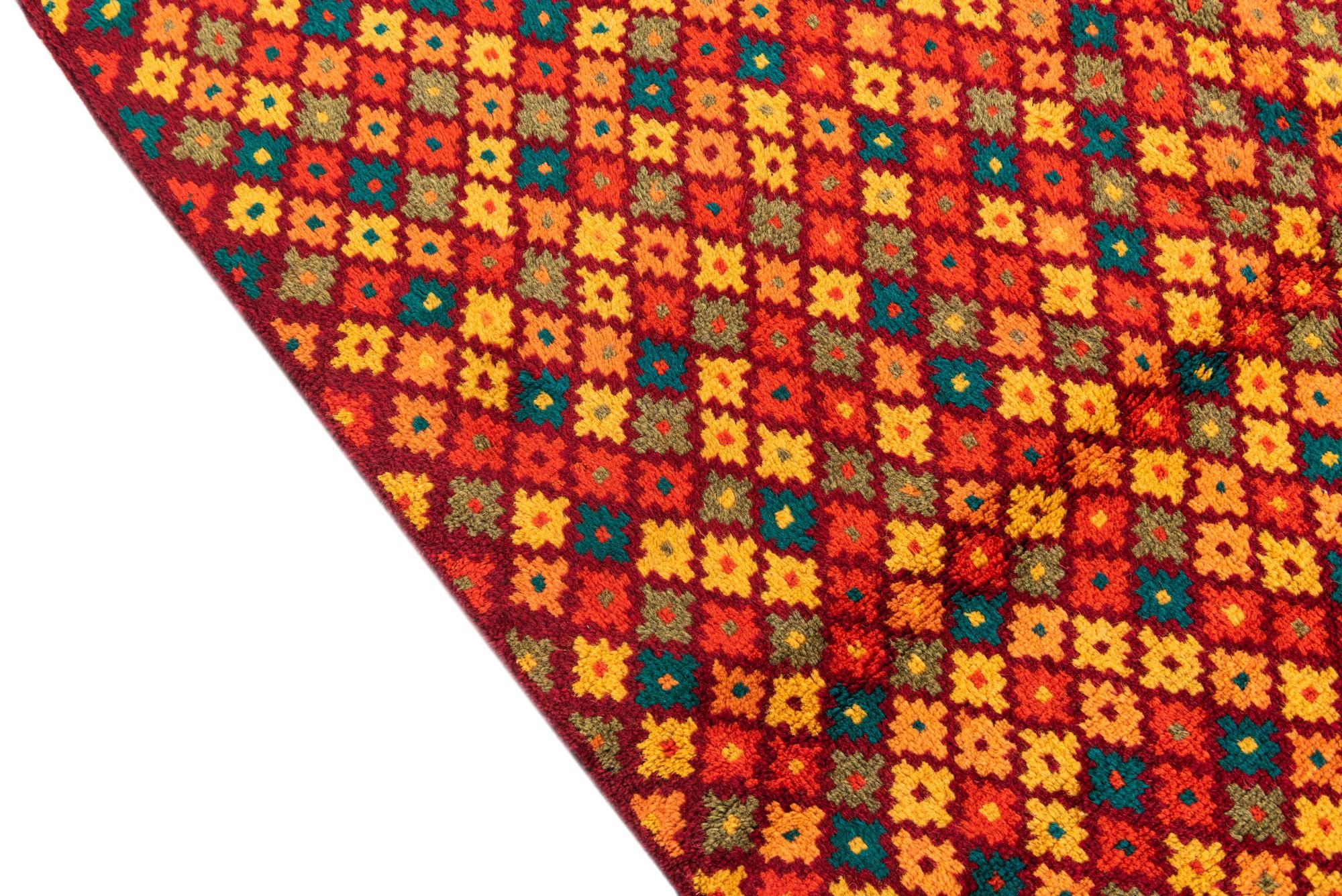 4' 1 x 5' 8 Hand Knotted Balouch Wool Rug